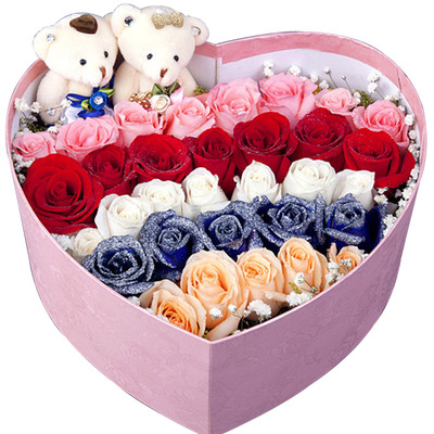 花市鲜花网_鲜花速递_彩虹之恋