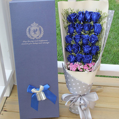 花市鲜花网_鲜花速递_蓝美人