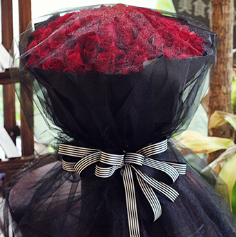 花市鲜花网_鲜花速递_黑色诱惑