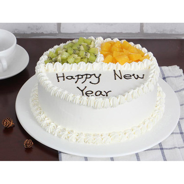 花市鲜花网_鲜花速递_Happy new year 8寸