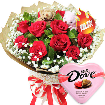 花市鲜花网_鲜花速递_携手一生甜蜜版