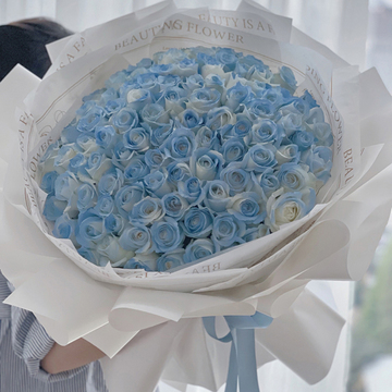 花市鲜花网_鲜花速递_蓝色雪山