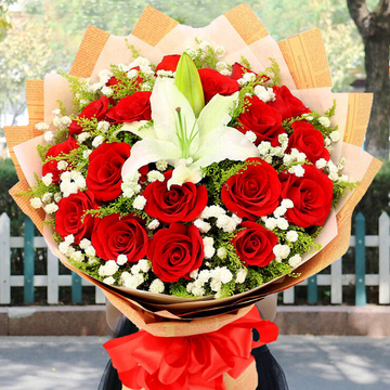 花市鲜花网_鲜花速递_一心爱你