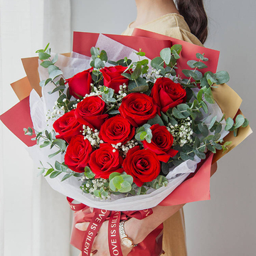 花市鲜花网_鲜花速递_一心一意的爱