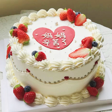 花市鲜花网_鲜花速递_献给妈妈 8寸