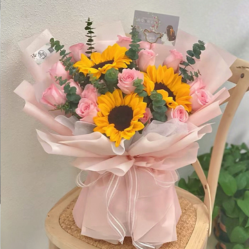 花市鲜花网_鲜花速递_笑逐颜开