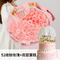 花市鲜花网_倾心予你鲜花蛋糕组合 10寸下6寸上