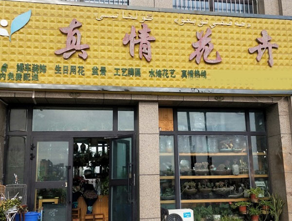 新疆阿克苏库车东大沟附近花店