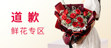 道歉鲜花专区