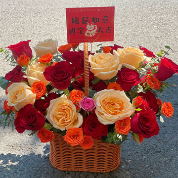 花市鲜花网_鲜花速递_暖庭春晖